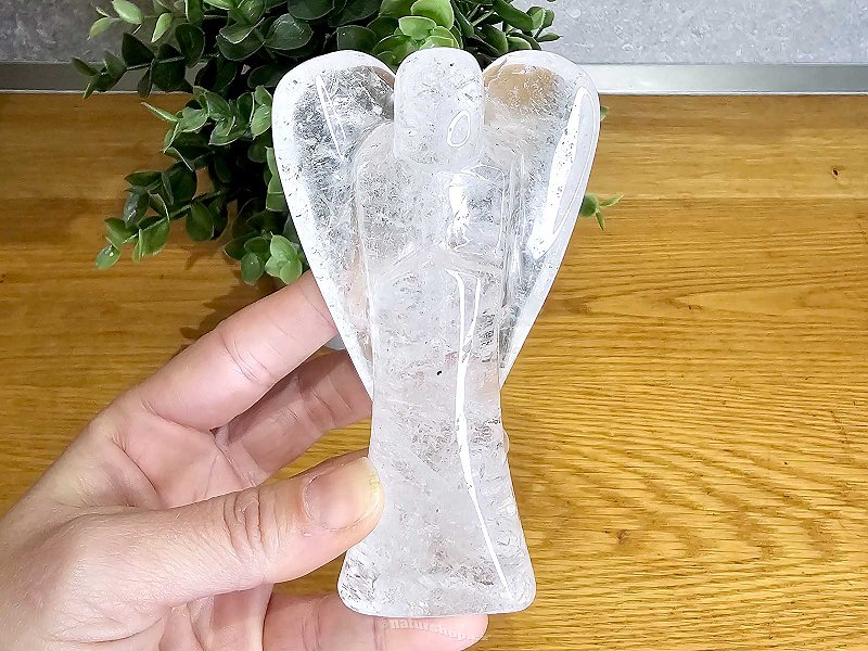 Angel figurine made of crystal 312g
