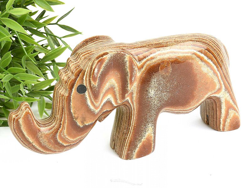 Aragonite elephant 854g (Morocco)