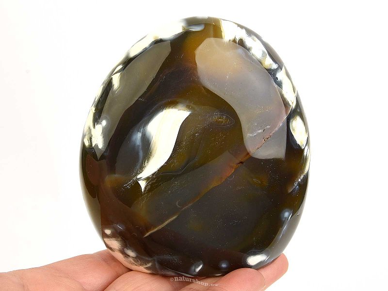 Agate snow stone from Madagascar 564g