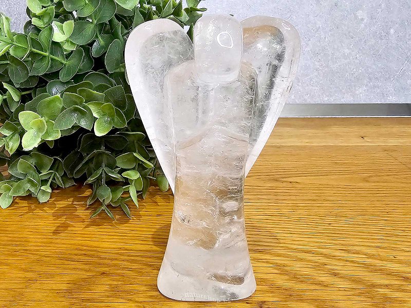 Angel figurine made of crystal 361g