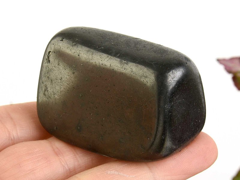 Šungit hladký kámen z Ruska 85g