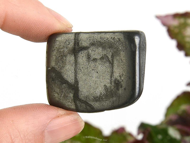 Kámen z hladkého šungitu z Ruska (12g)