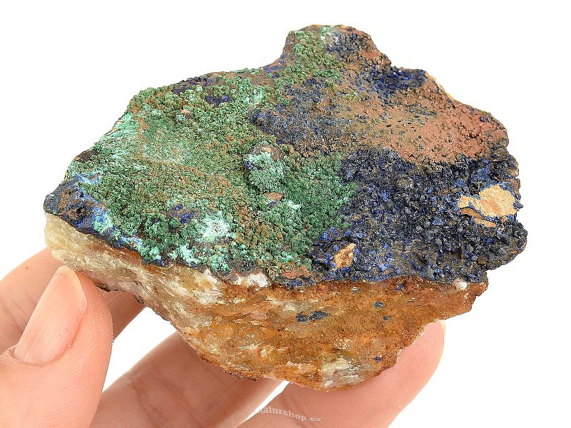 Natural azurite with malachite 118g