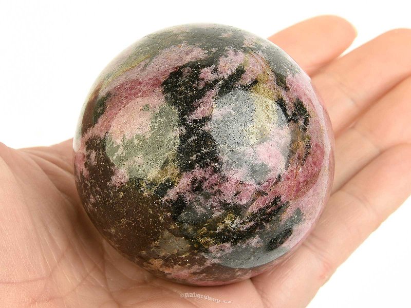 Rodonite balls Ø58mm from Madagascar