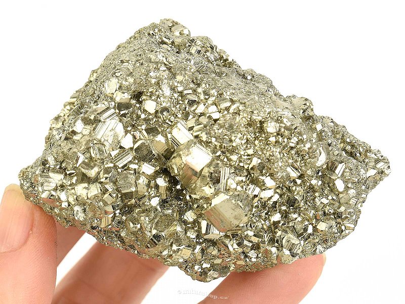 Natural pyrite drusen (Peru) 397g