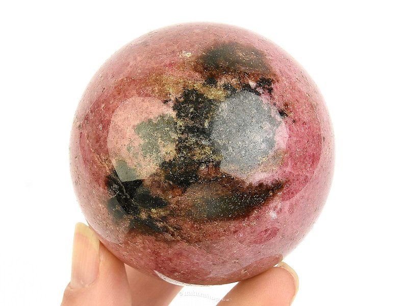 Rhodonite ball Ø61mm (Madagascar)