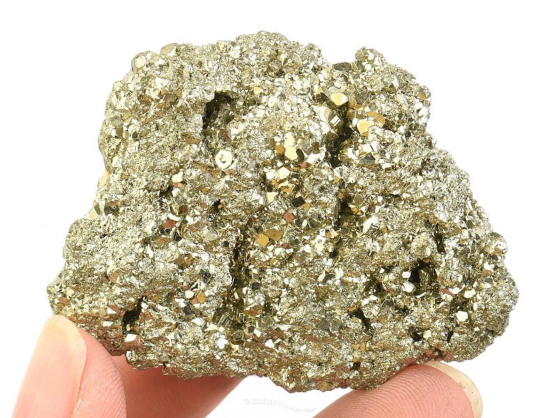 Natural pyrite drusen 78g from Peru