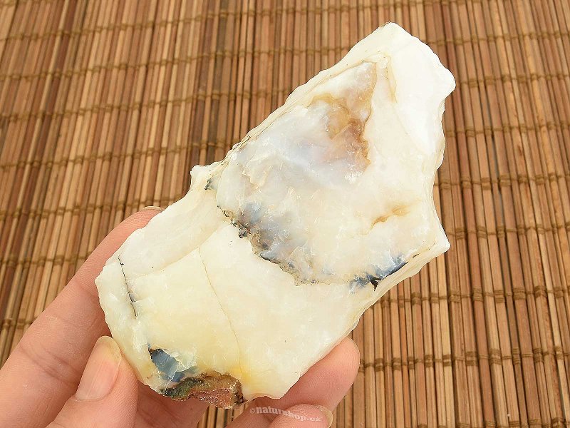 Raw white opal from Brazil 118g
