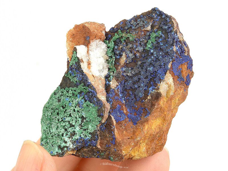 Natural azurite with malachite 61g