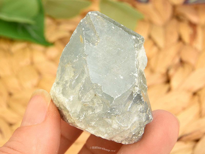 Natural celestine crystal 92g Madagascar