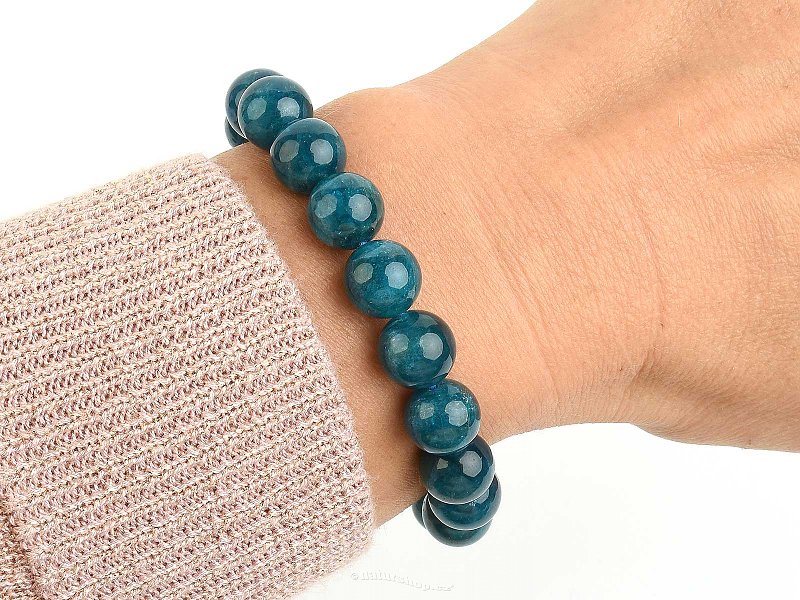 Apatite bracelet 10mm beads