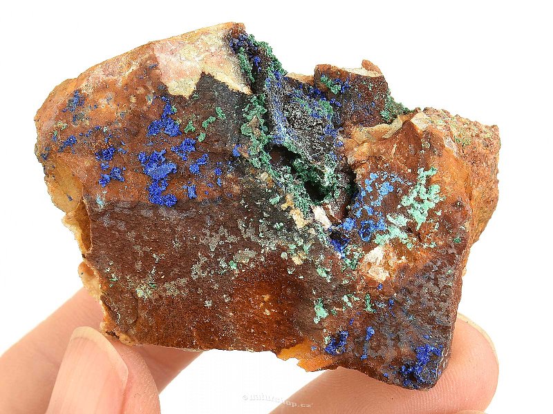 Natural azurite with malachite 49g
