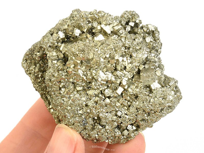 Pyrite druse from Peru 208g