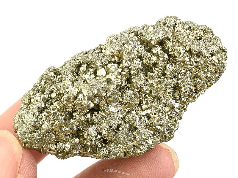 Natural pyrite drusen 73g from Peru