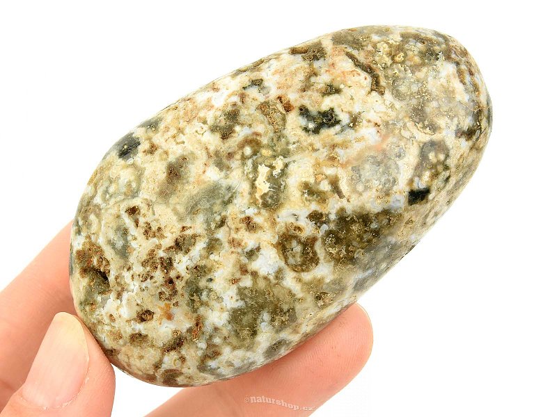 Polished stone jasper ocean 112g