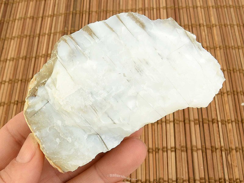 Raw white opal from Brazil 163g