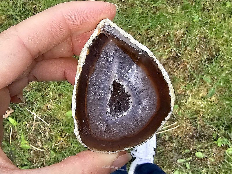 Agate Geode with Hollow 97g (Brazil)