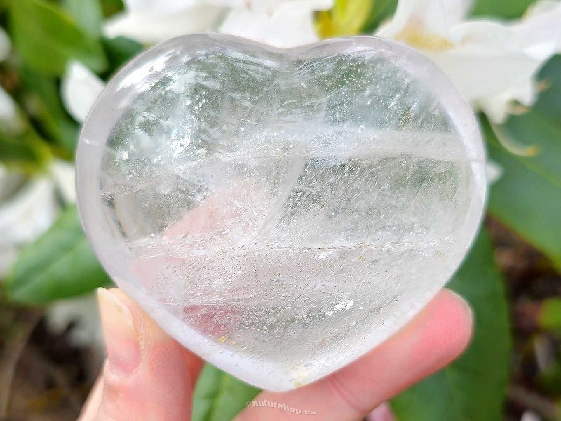 Madagascar smooth heart crystal 230g