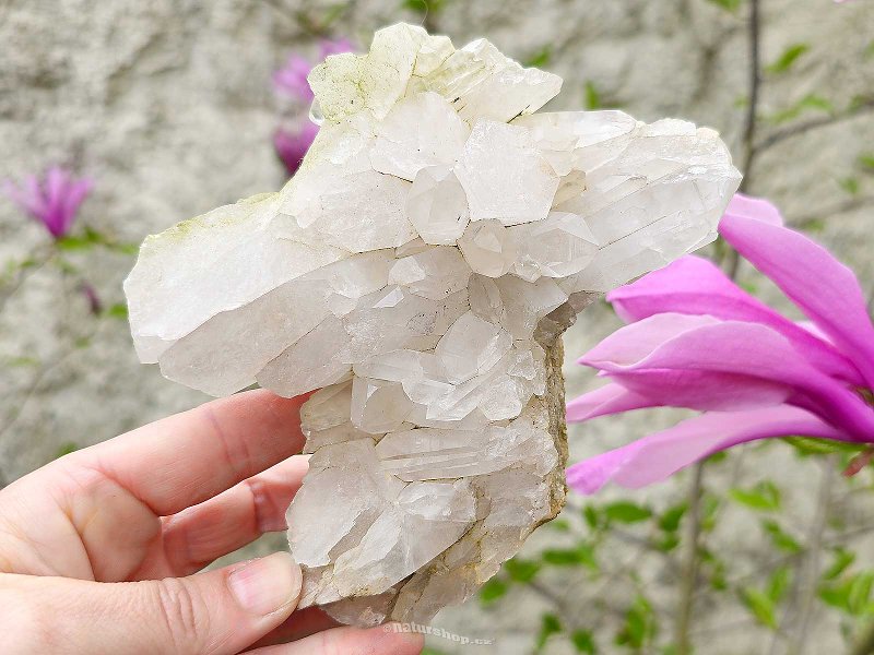 Natural druse crystal / quartz 560g Madagascar