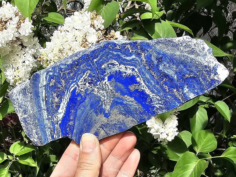 Lapis lazuli slice 350g