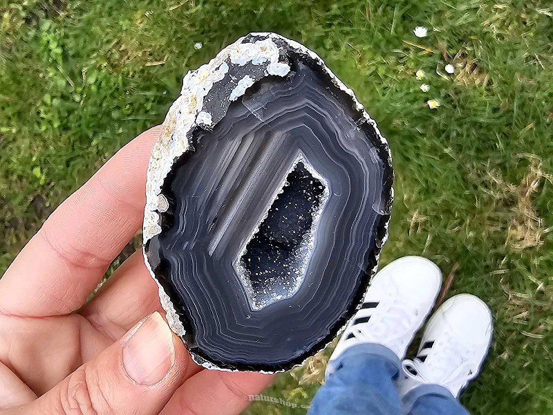 Agate Geode with Hollow 158g (Brazil)