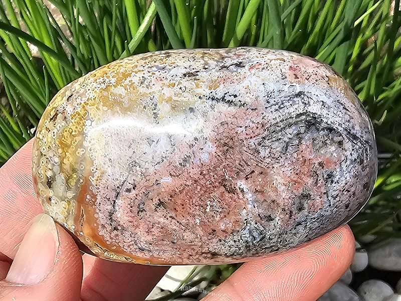 Jasper ocean smooth stone 113g