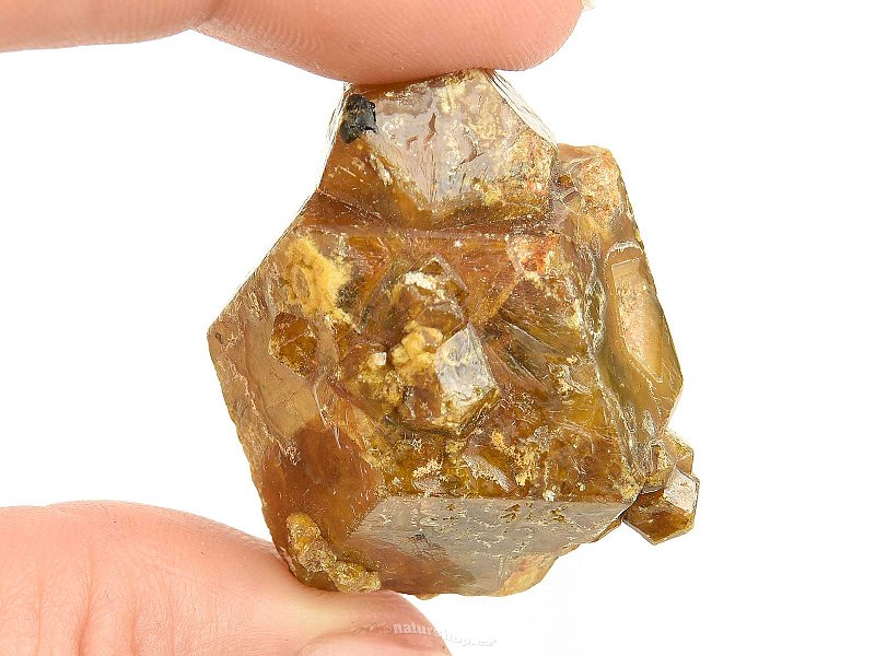 Krystal granát grossulár 38g z Mali