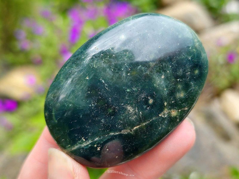 Polished ocean jasper stone 77g