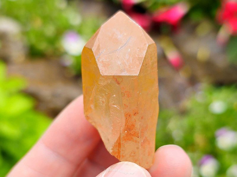Tangerine křišťál surový krystal z Brazílie 30g