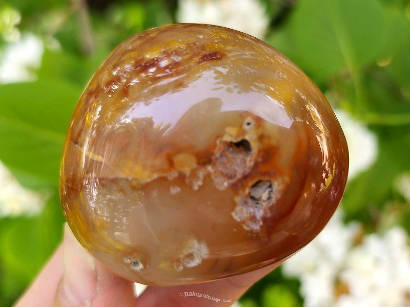 Carnelian with core from Madagascar 122g