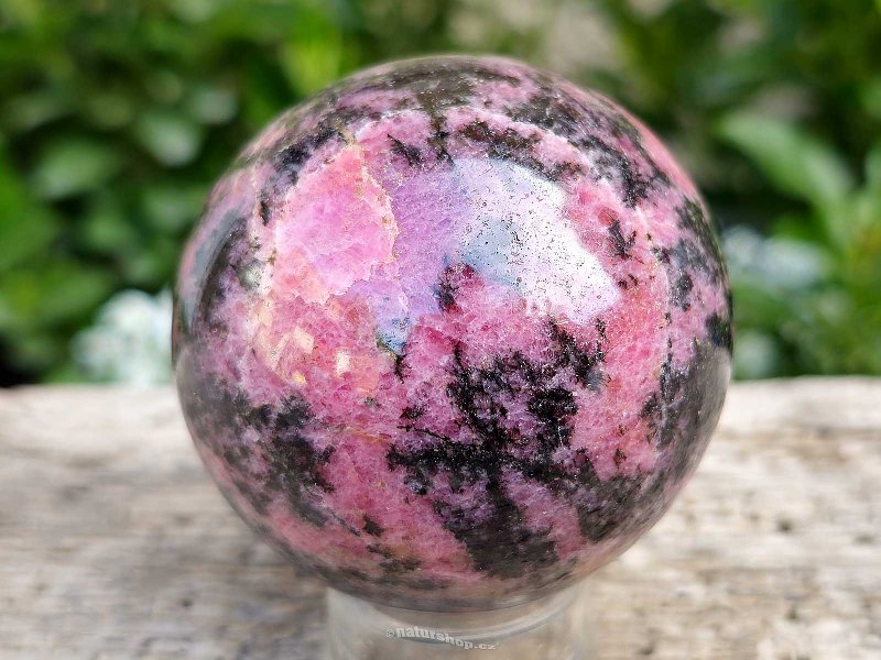 Rodonite ball Ø56mm from Madagascar
