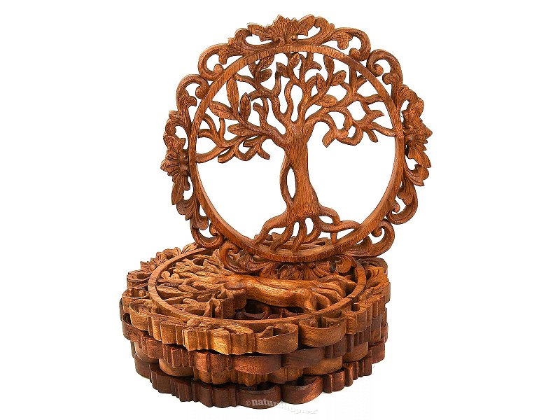 Relief tree of life carved 30cm