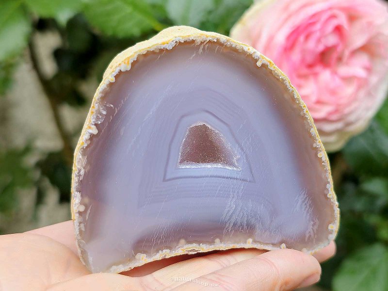 Agate Geode with Hollow 254g Brazil