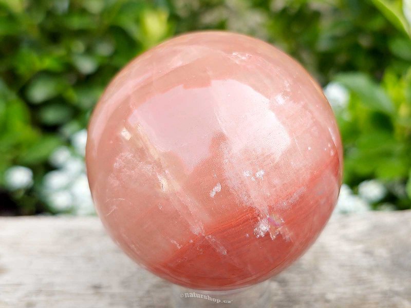 Kalcit růžový koule Ø66mm z Pákistánu