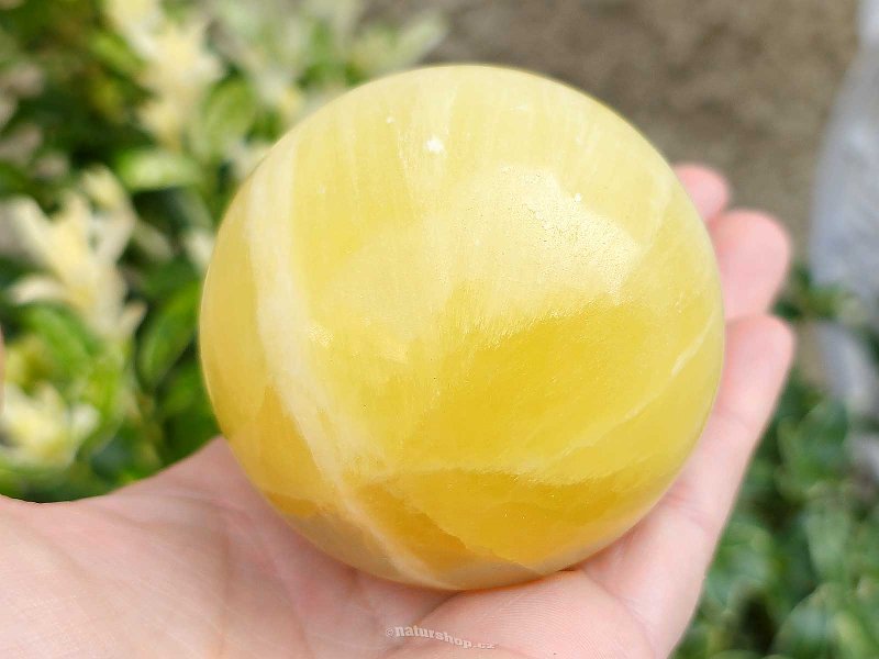 Ball of calcite lemon Ø64mm (Pakistan)