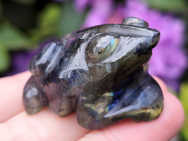 Labradorite frog from India 49g