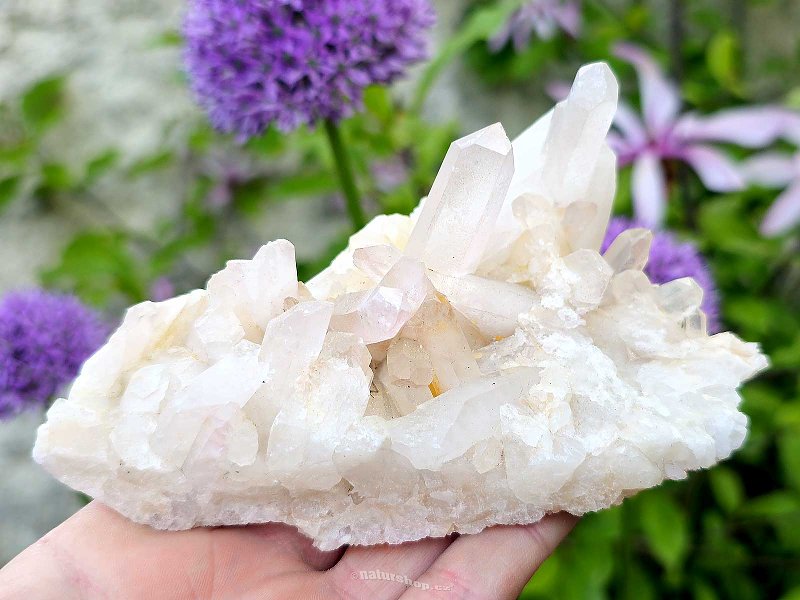 Natural druse crystal / quartz 362g Madagascar