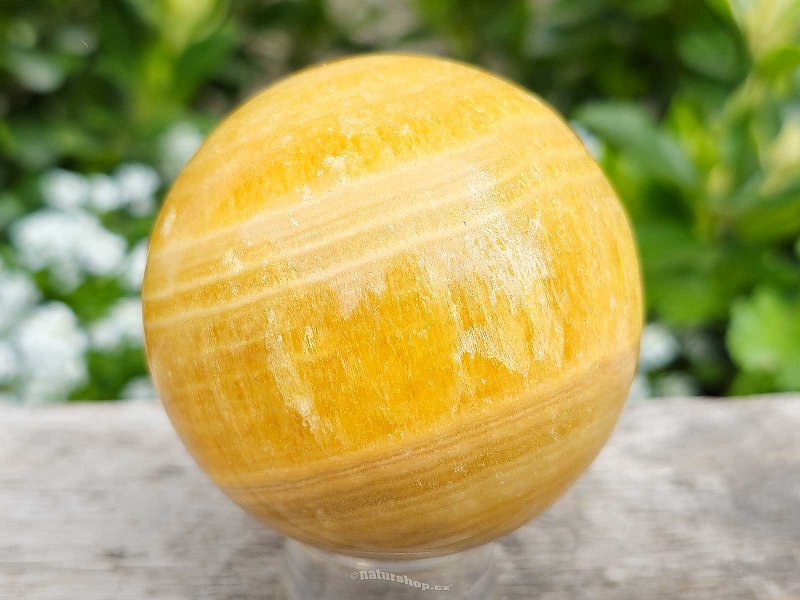 Orange Calcite Ball Ø62mm Pakistan