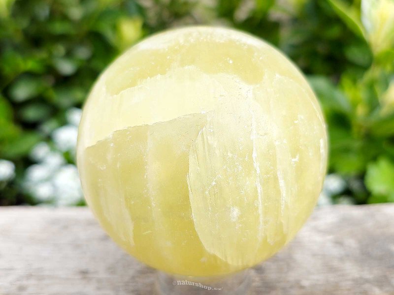Ball of calcite lemon Ø69mm Pakistan