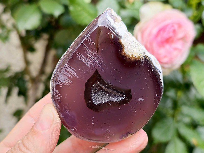Agate Geode with Hollow 206g Brazil
