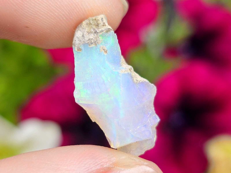 Natural Ethiopian opal in rock (Ethiopia) 1.6g