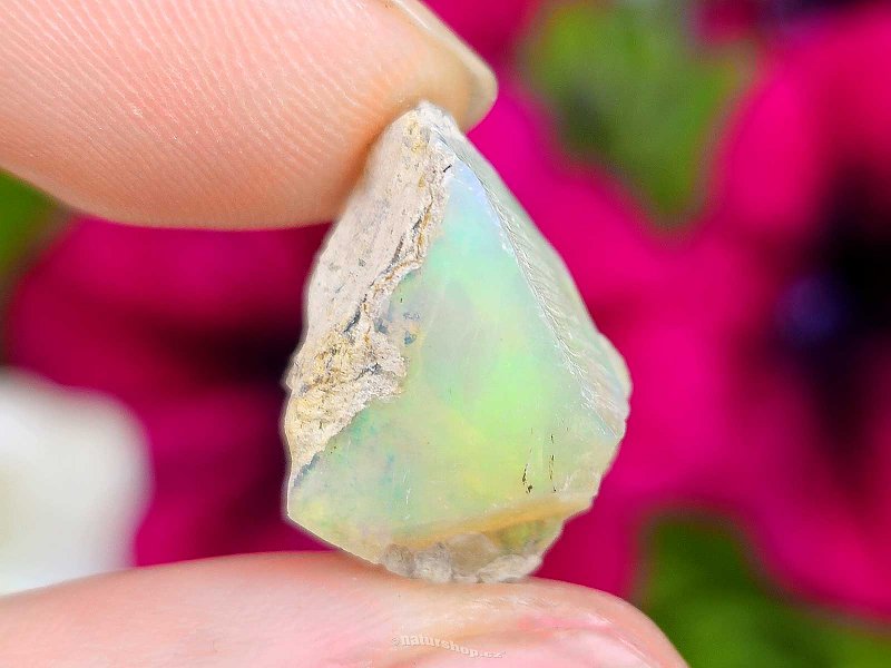 Natural Ethiopian opal in rock 1.6g from Ethiopia