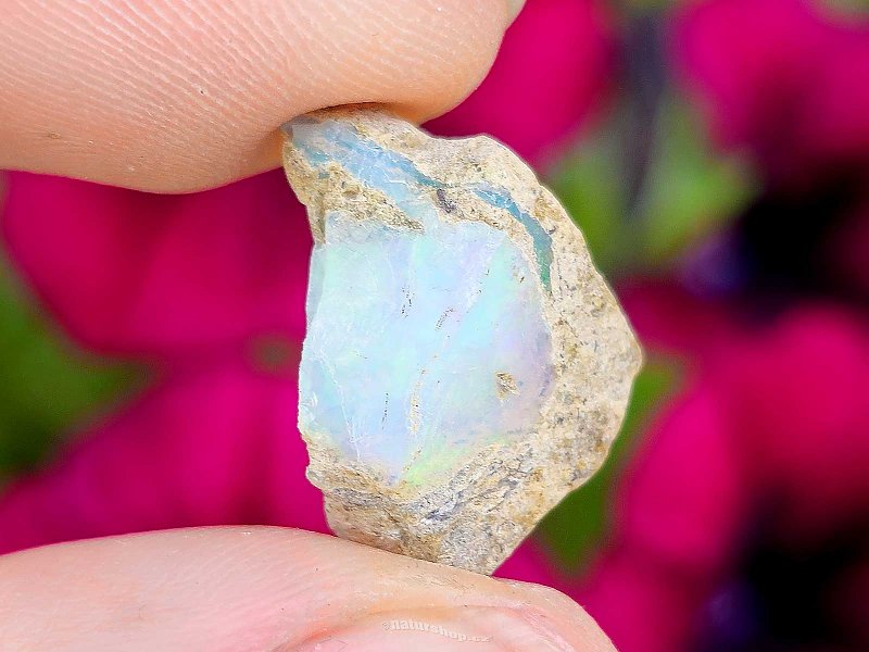 Natural Ethiopian opal in rock (1.7g) from Ethiopia