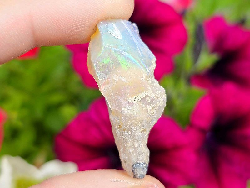 Přírodní opál etiopský v hornině z Etiopie 4,0g