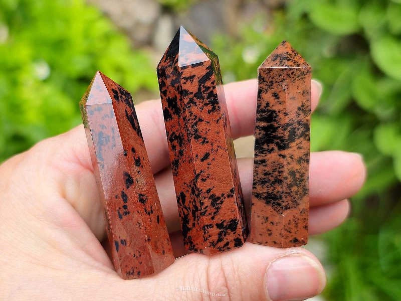 Obsidian mahogany tip approx. 55 - 60mm