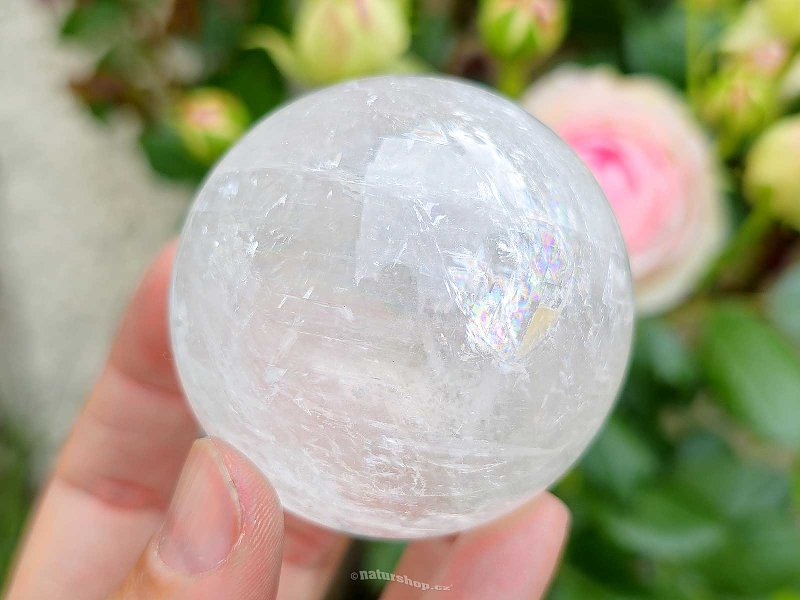 Ball made of calcite Ø59mm Mexico