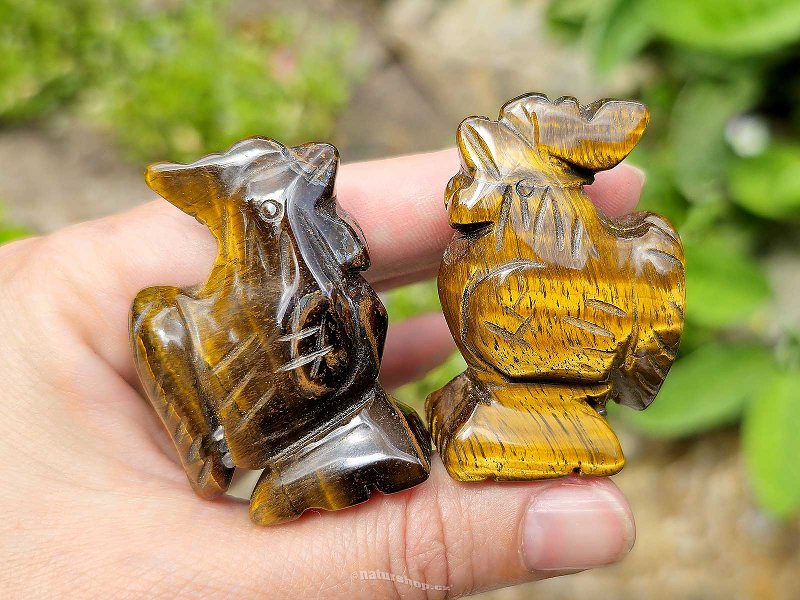 Rooster tiger eye (India) 45 - 50mm