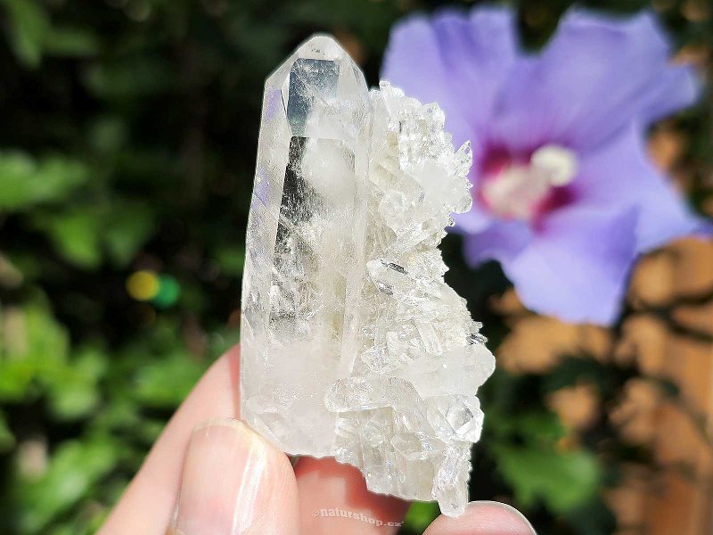 Raw druse crystal from Brazil 26g