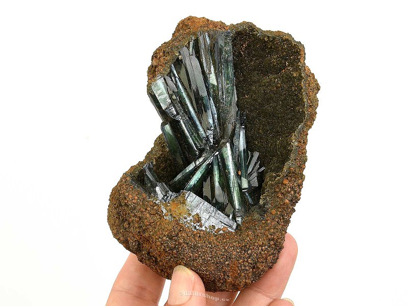 Vivianite crystal in rock 248g from Brazil