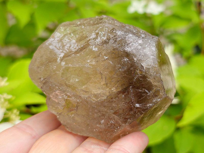 Natural brown crystal from Brazil 204g